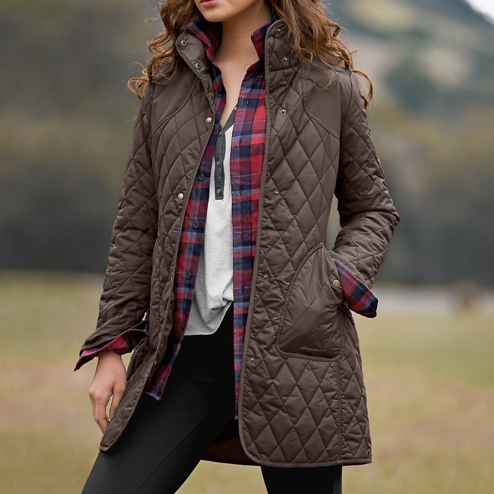 Eddie Bauer Women's Waterproof Winter Puff Jacket